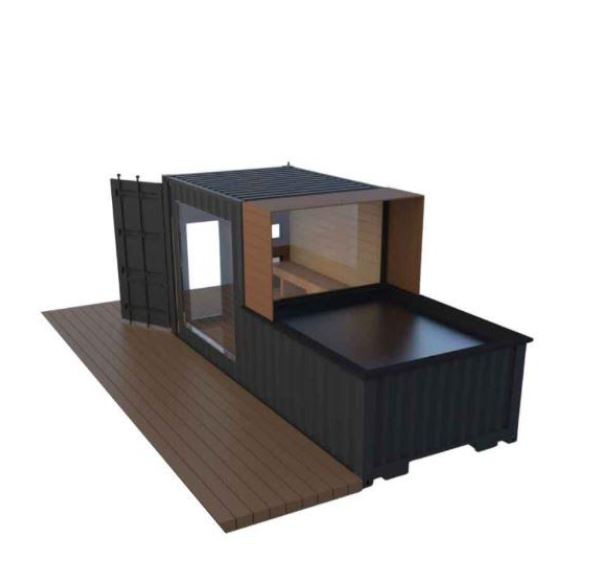Container Sauna Pools - Capitol Manufacturing
